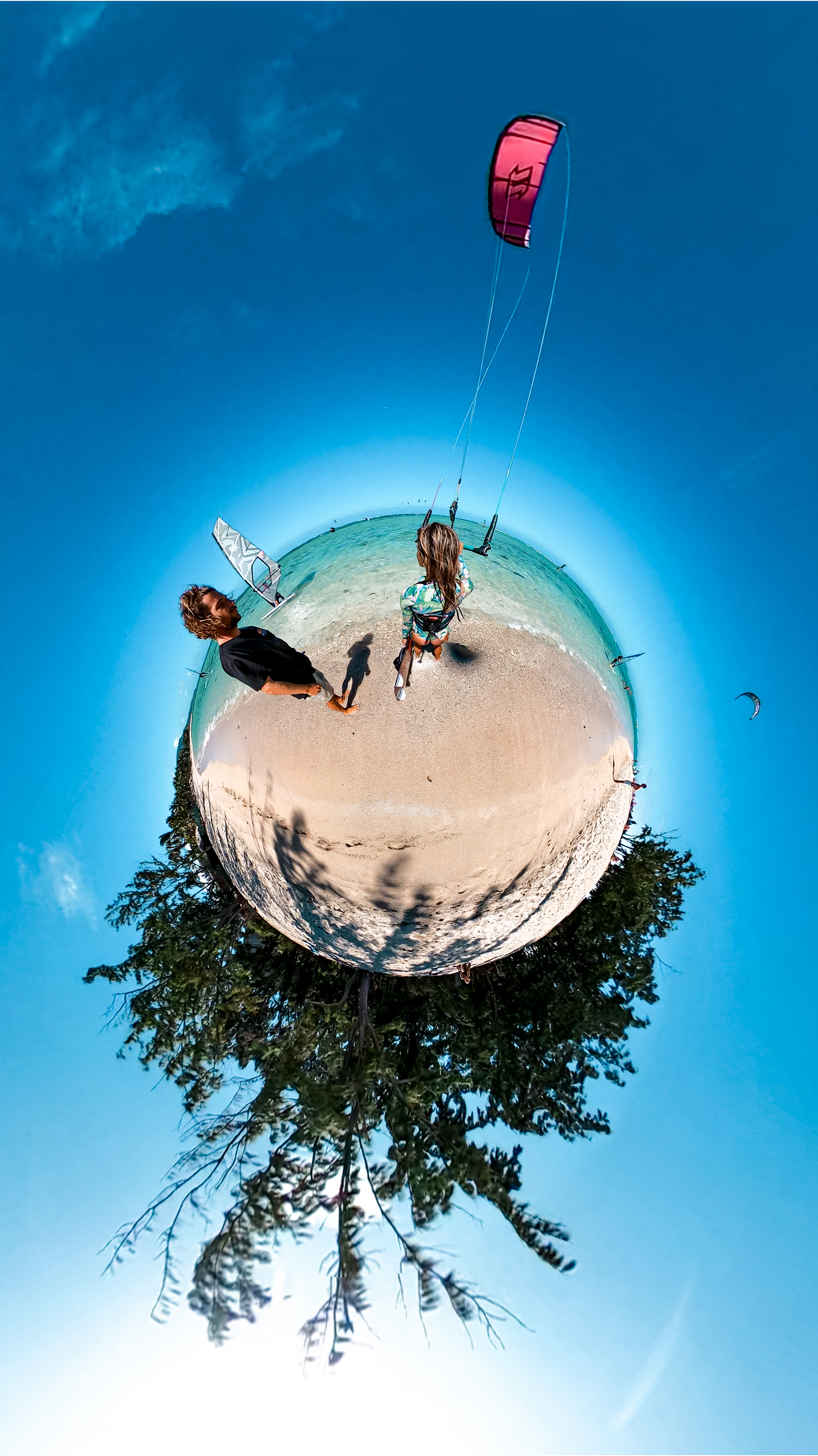 Hugo and Vale moving between spots in a local tuk tuk